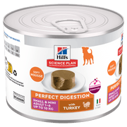 Hill's Science Plan Perfect Digestion Small & Mini Adult Wet Dog Food - Turkey
