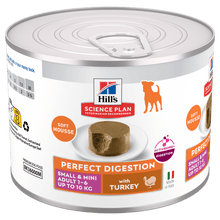 Hill's Science Plan Perfect Digestion Small & Mini Adult Wet Dog Food - Turkey