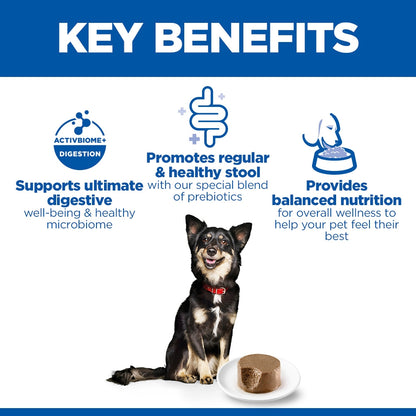 Hill's Science Plan Perfect Digestion Small & Mini Adult Wet Dog Food - Turkey