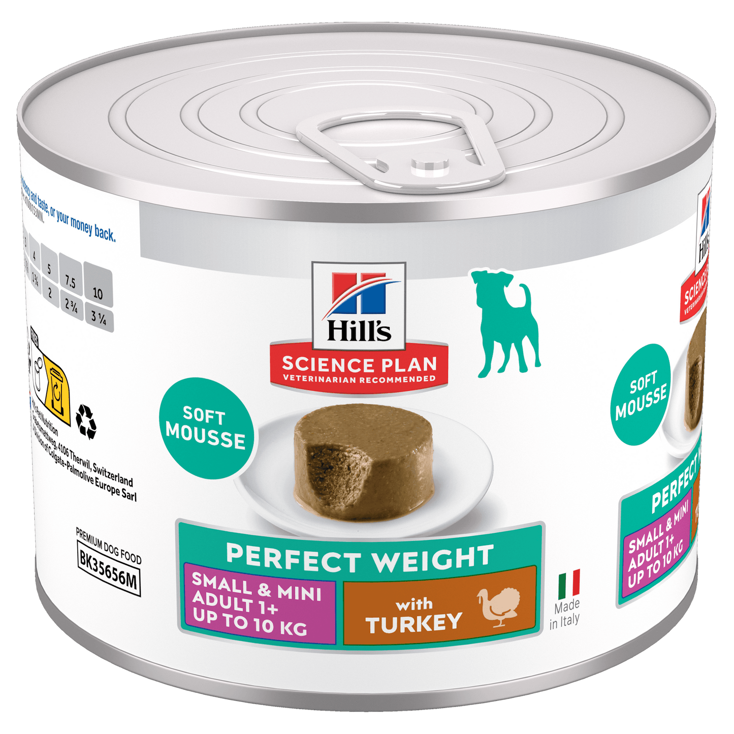 Hill's Science Plan Perfect Weight Adult Small & Mini Wet Dog Food - Turkey