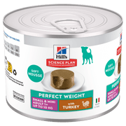Hill's Science Plan Perfect Weight Adult Small & Mini Wet Dog Food - Turkey