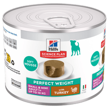 Hill's Science Plan Perfect Weight Adult Small & Mini Wet Dog Food - Turkey