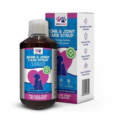 WellPaws Bone & Joint Care Syrup Supplement for Dogs & Cats