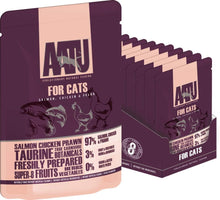 AATU  Salmon, Chicken & Prawn Wet Cat Food