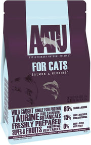 AATU 85/15 Complete Grain-Free Adult Dry Cat Food - Salmon & Herring