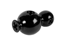 Hing Designs Odd Ball Black Interactive Dog Toy