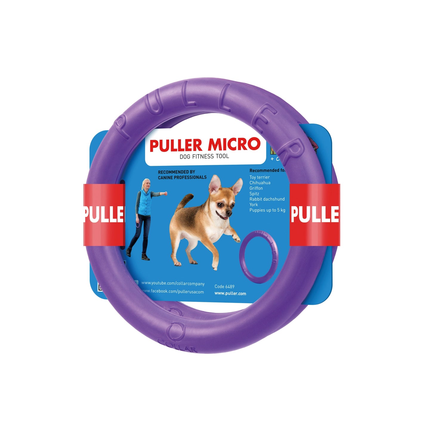Collar Puller Dog Fitness Tool Micro 12.5cm
