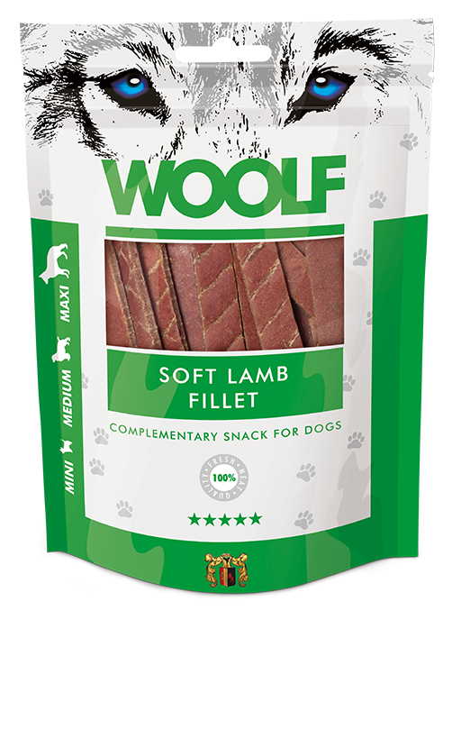 Woolf Soft Lamb fillet Dog Treats