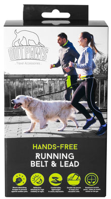 Outpaws Running Belt & Lead