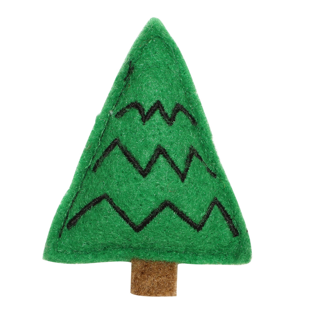 Pet Brands Christmas Festive Collection Felt Cat Catnip Toy 3 Pack