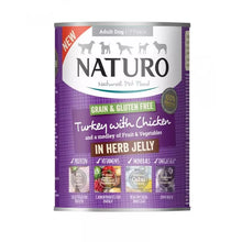 Naturo Adult Dog Food Turkey & Chicken In Jelly Can