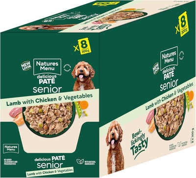 Natures Menu Chicken Lamb Senior Wet Dog Food
