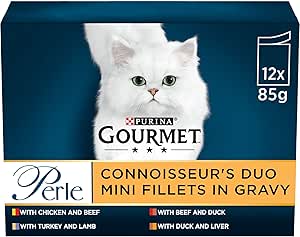 Gourmet Gourmet Perle Connoisseurs Duo Adult Dry Cat Food pet food packaging