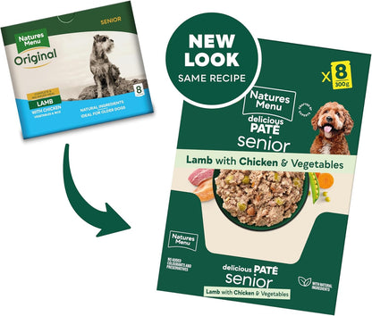 Natures Menu Senior Dog Food Pouches