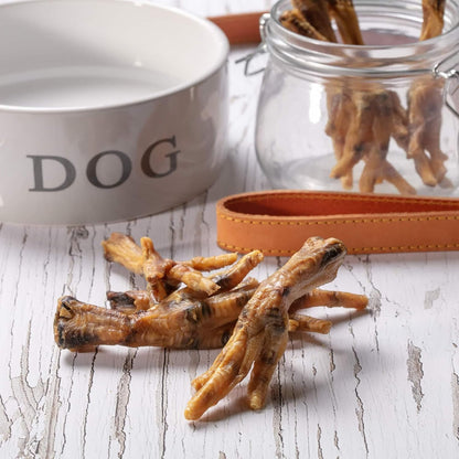 Hollings 100% Natural Chicken Feet Dog Treat