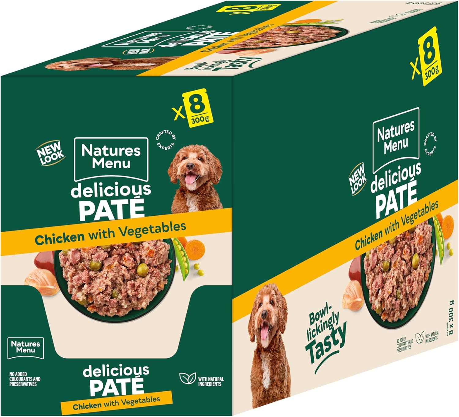 Natures menu Natures Menu Chicken Adult Wet Dog Food pet food packaging