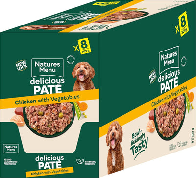 Natures menu Natures Menu Chicken Adult Wet Dog Food pet food packaging