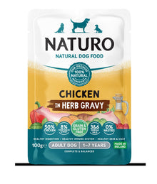Naturo Adult Grain & Gluten Free Chicken in Herb Gravy