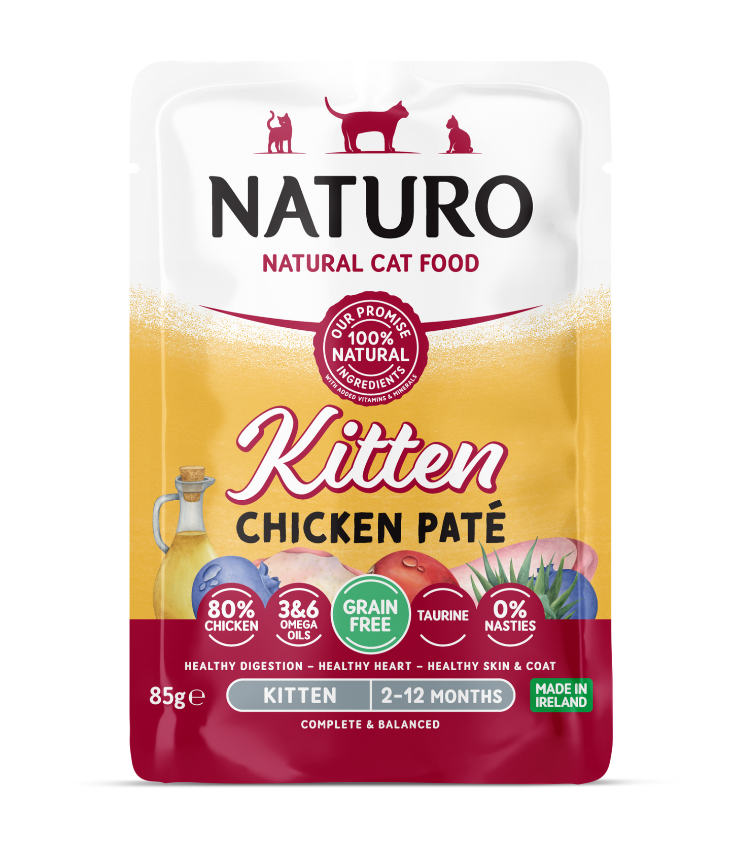 Naturo Kitten Chicken Paté Pouch