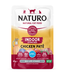 Naturo Cat Sterilised Chicken Paté Pouch