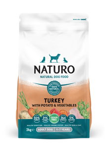 Naturo Turkey with Potato & Vegetables Dry Dog Food