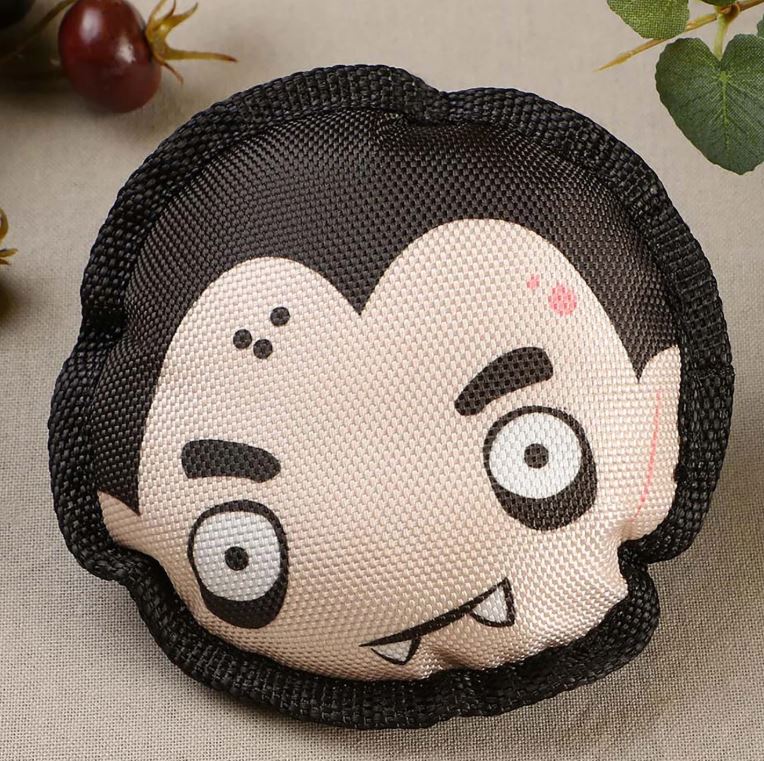 Pet Brands Monster Range Vampire Squeaky Head