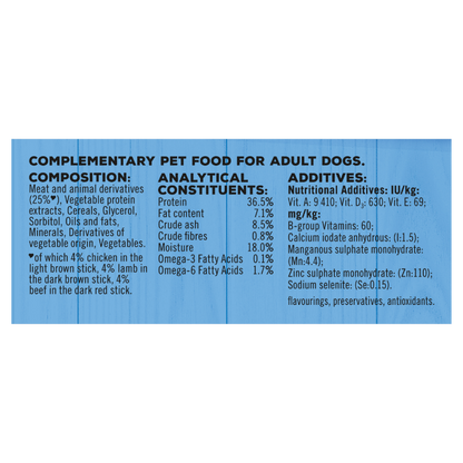 Bakers Rewards Mixed Variety Dog Treats with Beef, Chicken & Lamb - 100g