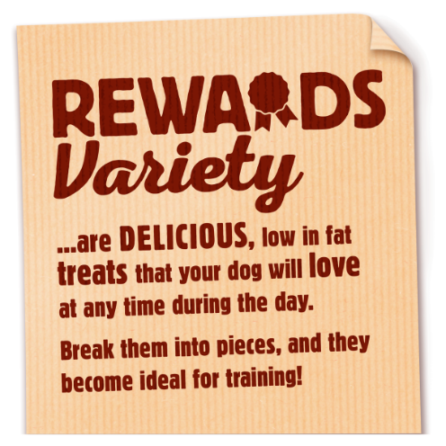 Bakers Rewards Mixed Variety Dog Treats with Beef, Chicken & Lamb - 100g