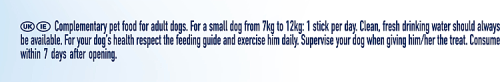 DENTALIFE Small Dental Chicken Dog Chews 7 Sticks