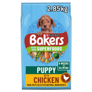 Bakers Puppy Dry Dog Food with Chicken and Vegetable