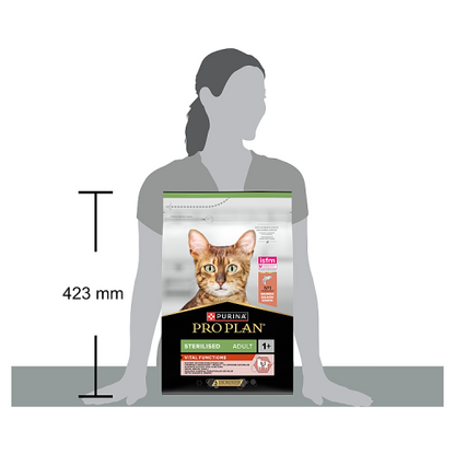 PRO PLAN Sterilised Vital Functions Salmon Dry Cat Food
