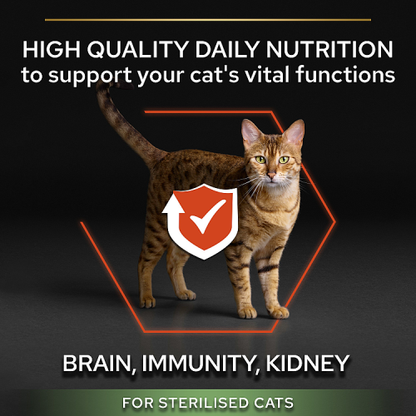 PRO PLAN Sterilised Vital Functions Salmon Dry Cat Food