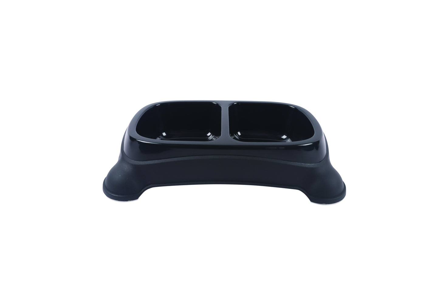 M-PETS Plastic Double Bowl - 2 X 650ml