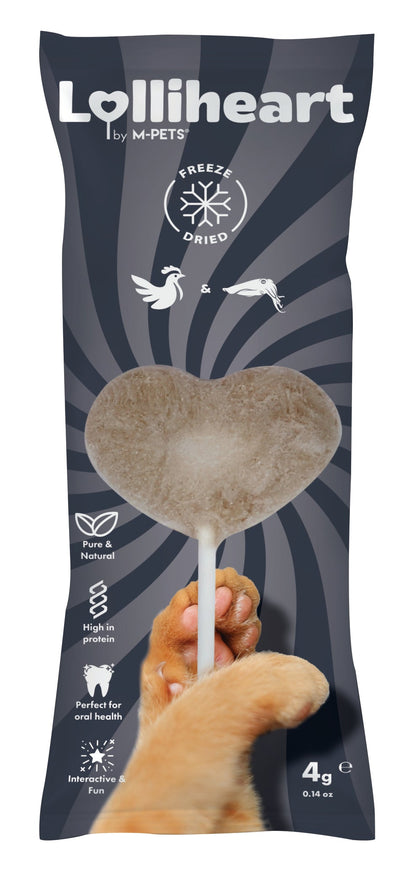 Lolliheart Chicken & Cuttle Fish Cat Treat