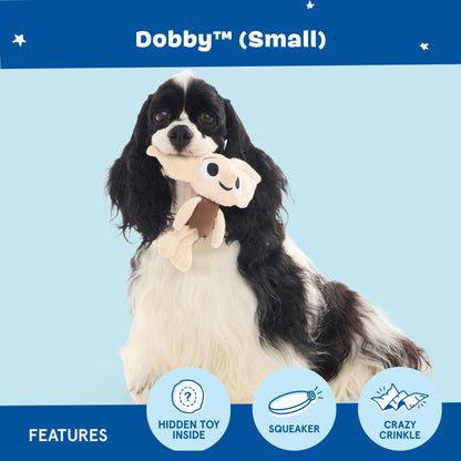 BARK x Harry Potter Dobby Crinkle and Squeak Dog Toy