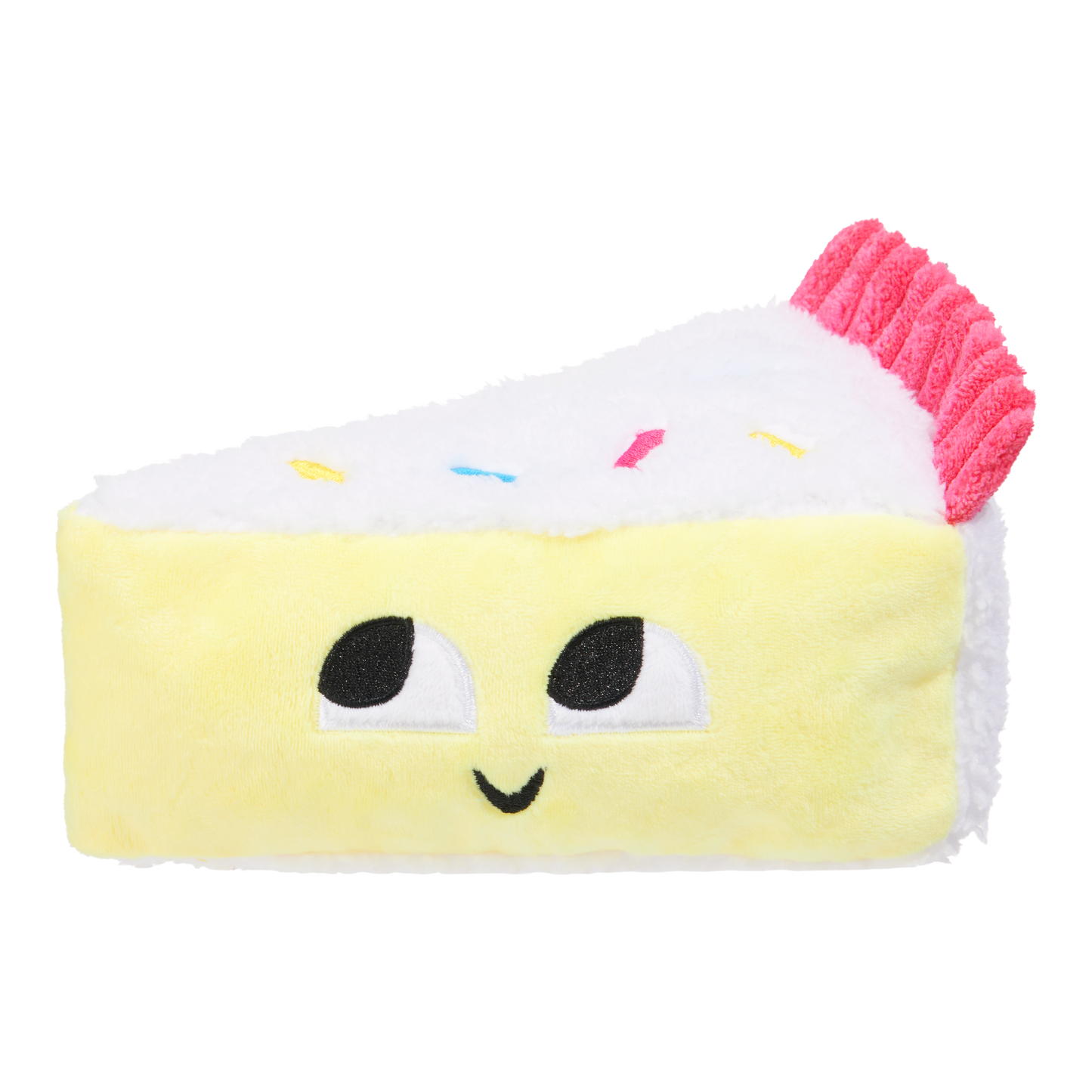 BARK Vanilla Squeak Cake Dog Toy