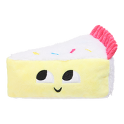BARK Vanilla Squeak Cake Dog Toy