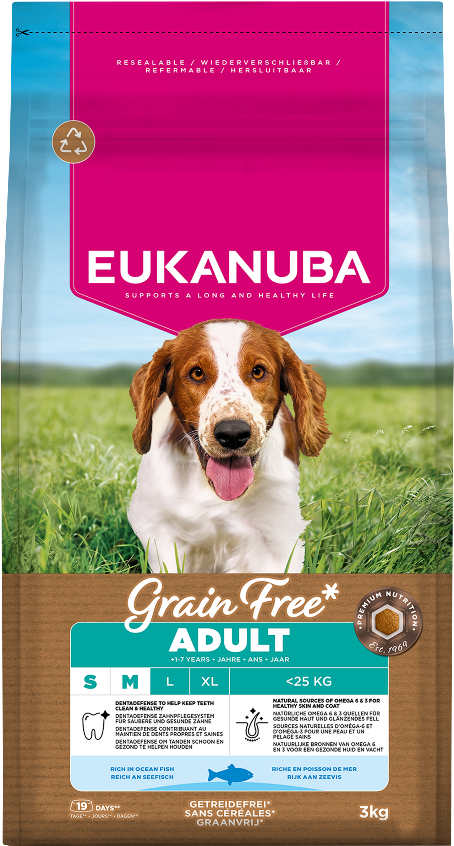 Eukanuba Adult Small Medium Grain Free Ocean Fish