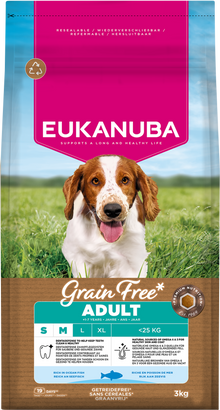 Eukanuba Adult Small Medium Grain Free Ocean Fish