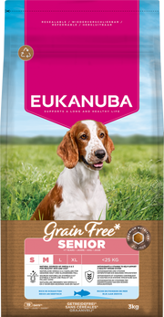 Eukanuba Senior Small Medium Grain Free Ocean Fish
