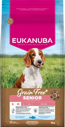 Eukanuba Senior Small Medium Grain Free Ocean Fish