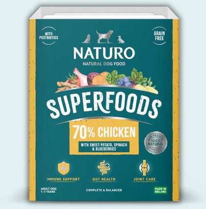Naturo Grain Free Dog Food Chicken Superfood