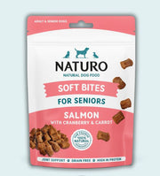 Naturo Senior Salmon Bite Dog Treats