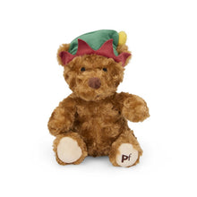 Petface Christmas Carley Curly Teddy With Elf Hat Dog Toy