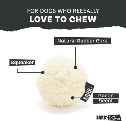 BARK Smashed Potato Super Chewer 2 in 1 Interactive Dog Toy