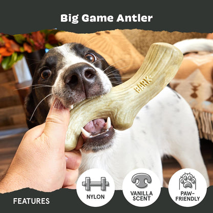 BARK Big Game Super Chewer Antler Dog Toy
