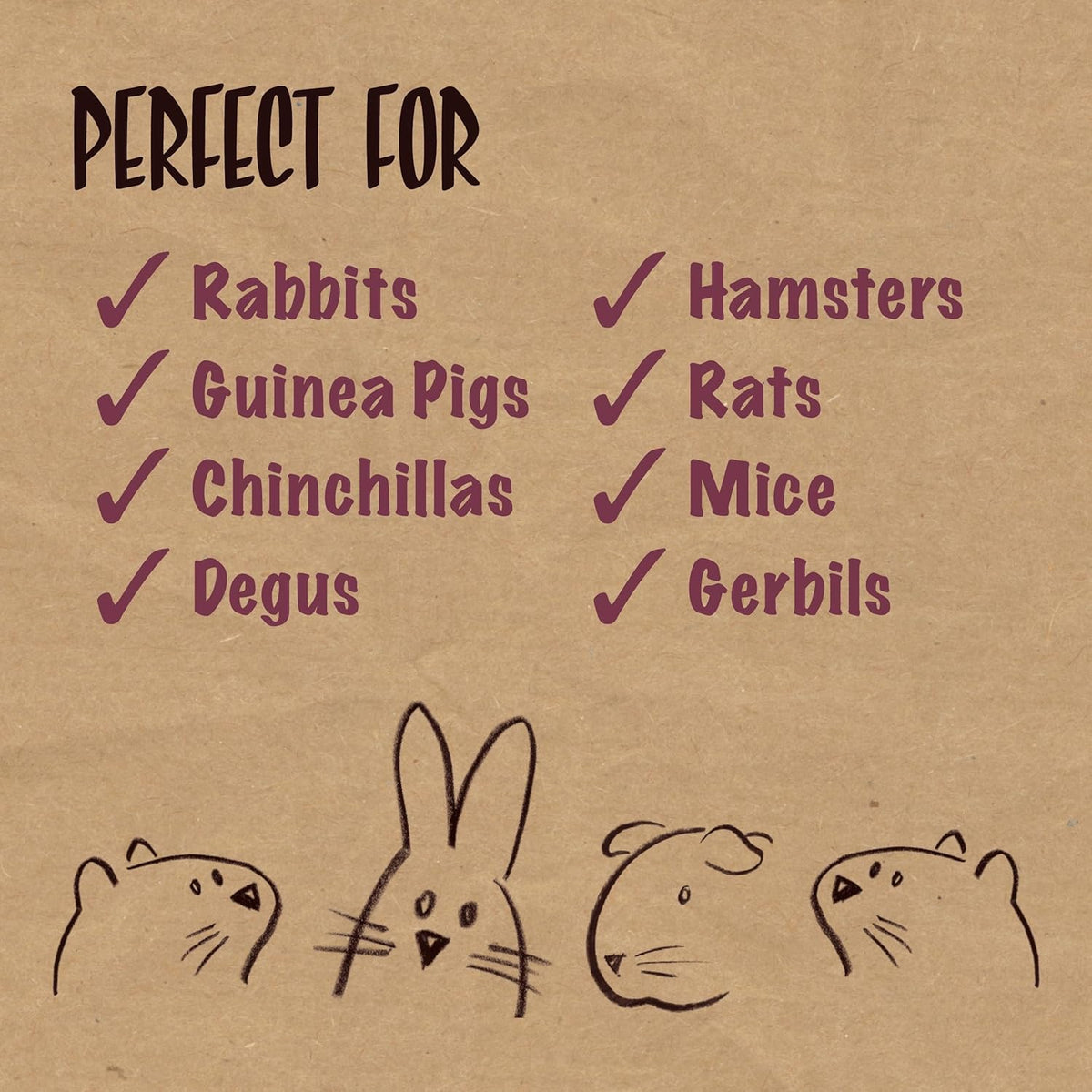 Naturals Herbs Plus Small Animal Treat