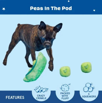 BARK Peas In The Pod 4 in 1 Interactive Dog Toy