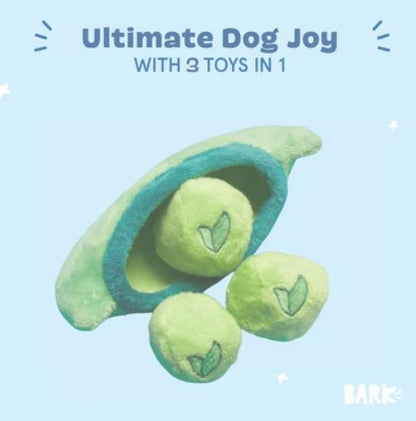 BARK Peas In The Pod 4 in 1 Interactive Dog Toy