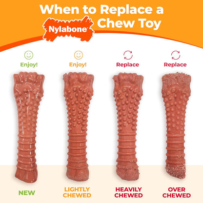 Nylabone Dura Chew Chicken Flavour Wishbone